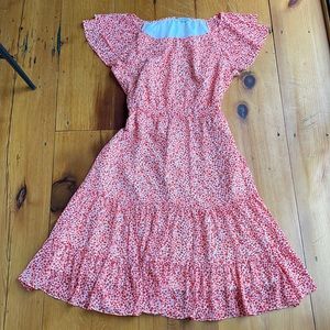 J. Crew floral dress, size L